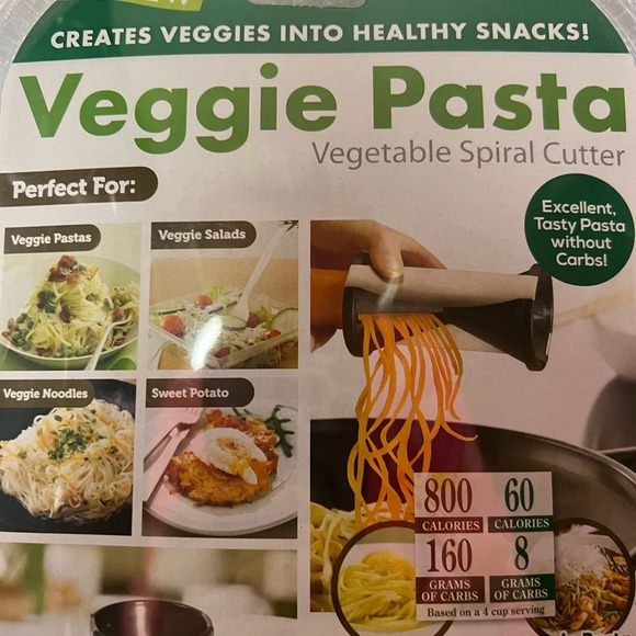 Veggie pasta tool maker spiral  healthy pasta vegetables pasta 🍝 new in package - Picture 4 of 4